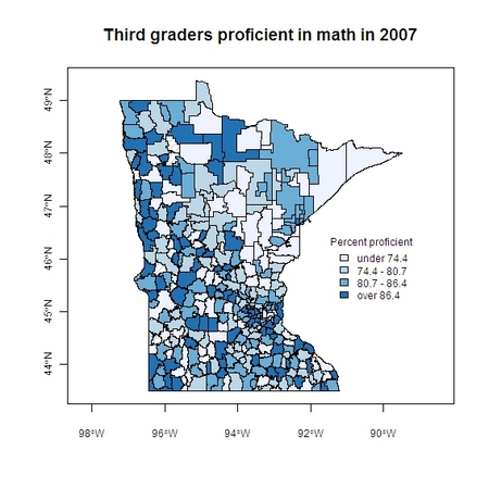 Third graders proficient in math in 2007 choropleth.jpg